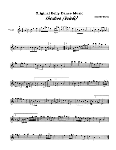 Theodora: Original Belly Dance Music