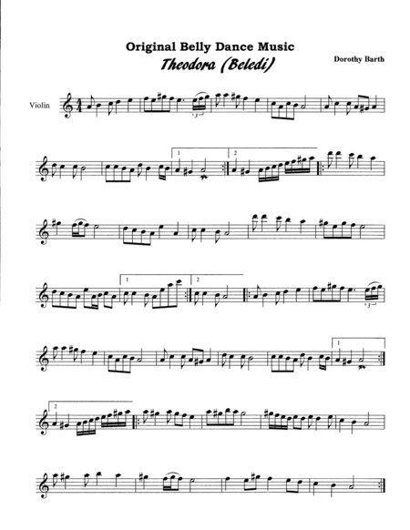 Theodora: Original Belly Dance Music