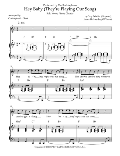 Hey Baby (arr. Christopher L Clark)