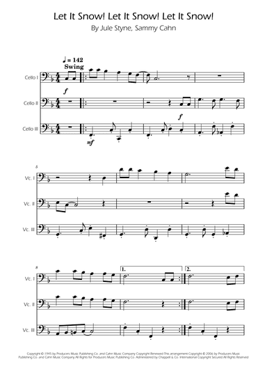 Let It Snow! Let It Snow! Let It Snow! (arr. Ygor Nunes)