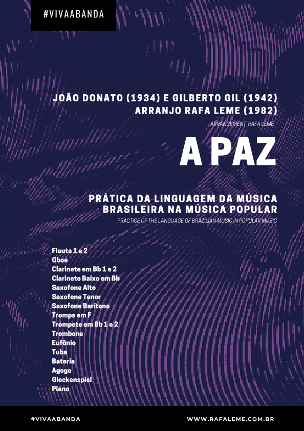 A Paz (arr. Rafael Leme)