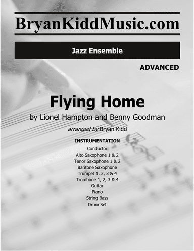 Flying Home (arr. Bryan Kidd)