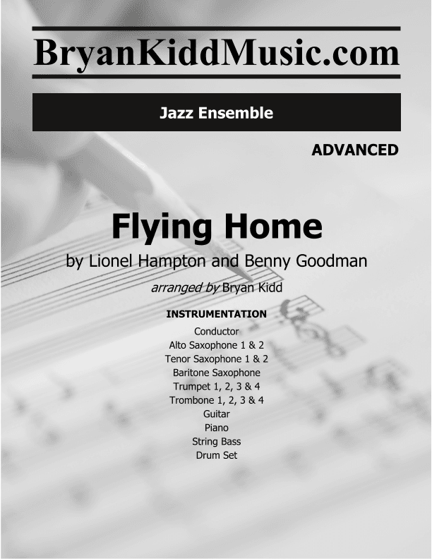 Flying Home (arr. Bryan Kidd)