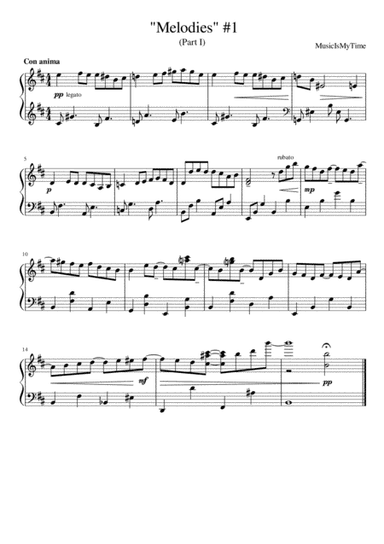 "Melodies" (part I)