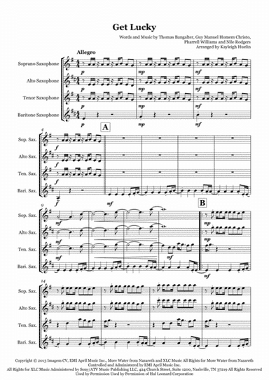 Get Lucky (arr. Kayleigh Huelin)