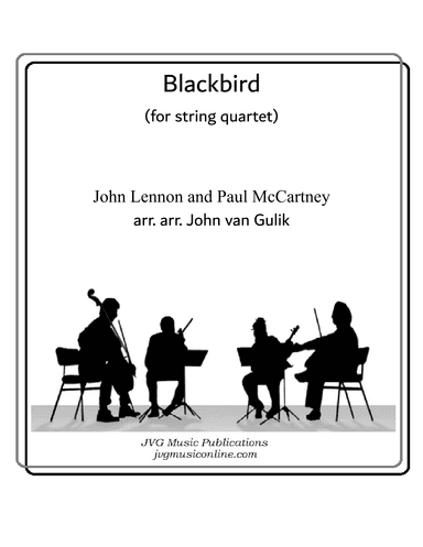 Blackbird (arr. John van Gulik)