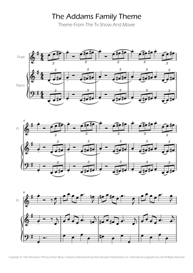 Addams Family Theme (arr. Ygor Nunes)