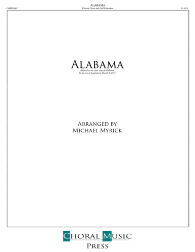 Alabama State Song - ORFF Ensemble (arr. MICHAEL MYRICK)