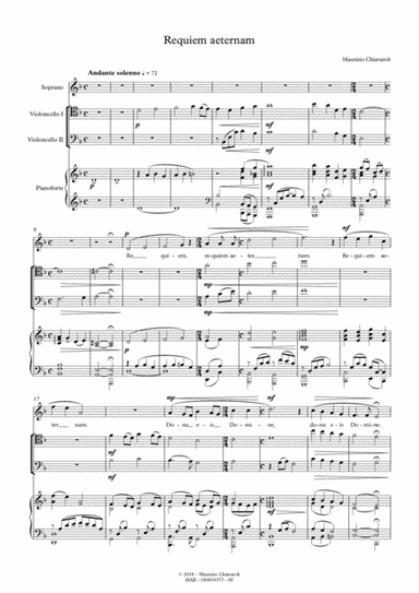 Requiem aeternam (Trio version)