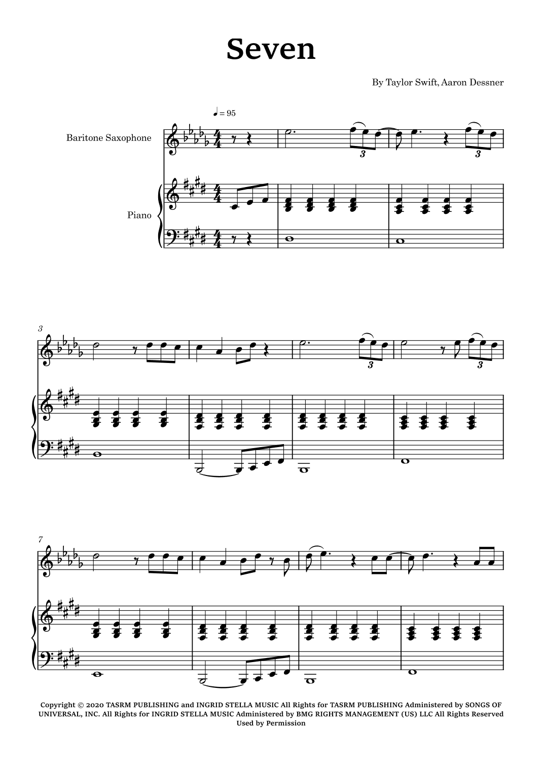 Seven (arr. Glauco Fernandes)