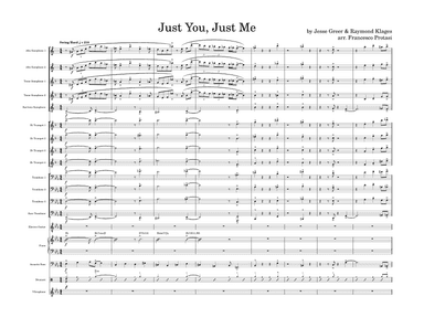 Just You, Just Me (arr. Francesco Protasi)