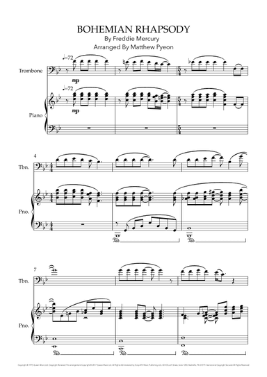 Bohemian Rhapsody (arr. Matthew pyeon)