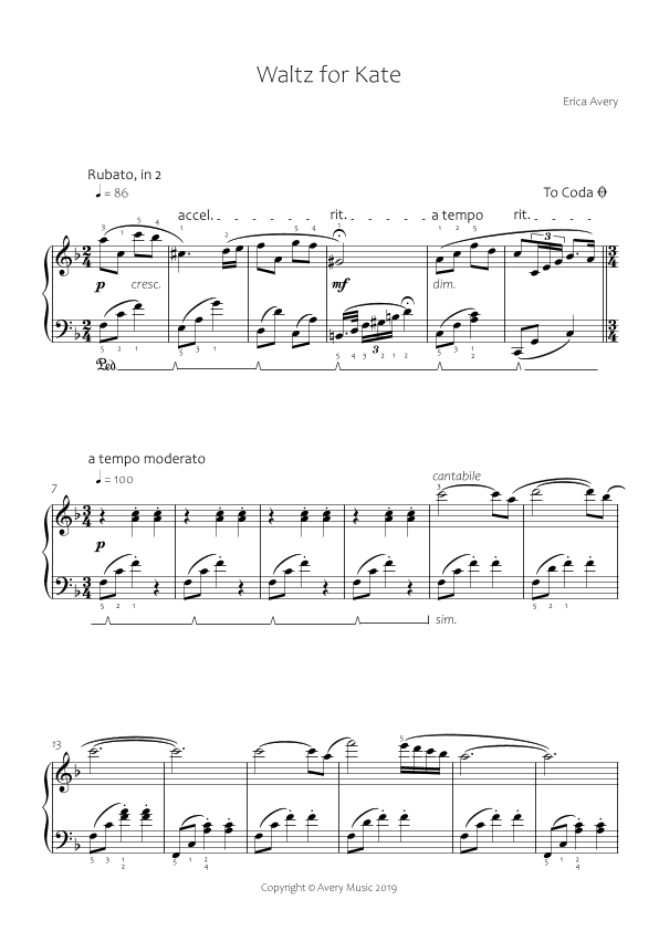 Waltz for Kate