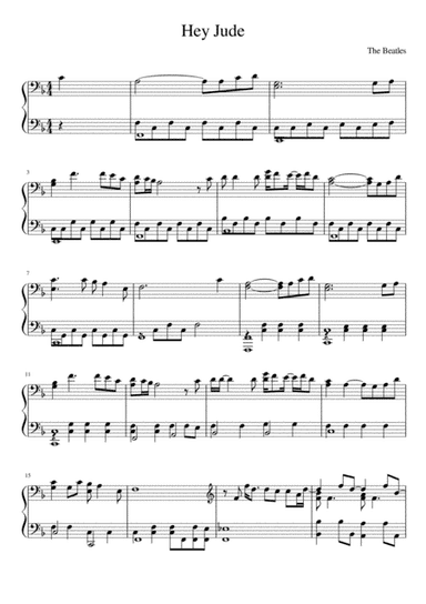 Hey Jude (arr. Nicoletta Cleto)