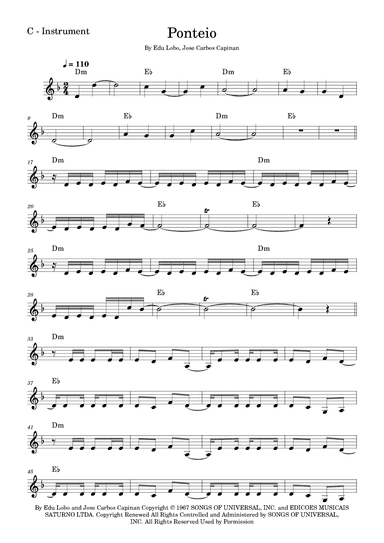 Ponteio (arr. Fabio Eduardo de Oliveira)
