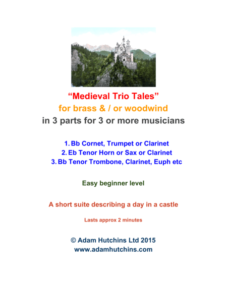 Medieval Trio Tales (for beginners)