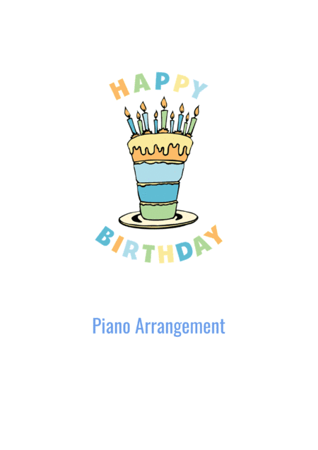 Happy Birthday (arr. Mario Stallbaumer)