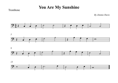 You Are My Sunshine (arr. Wesley S. SIlva)