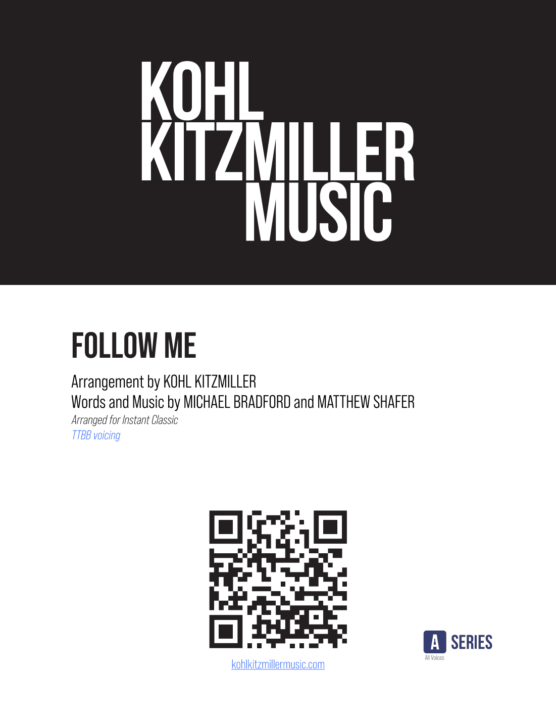 Follow Me (arr. Kohl Kitzmiller)