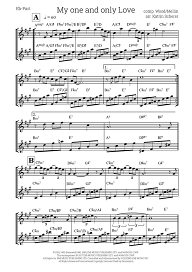 My One And Only Love (arr. Katrin Scherer)