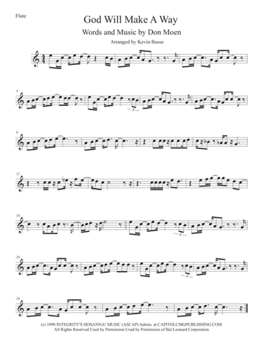 God Will Make A Way (arr. Kevin Busse)