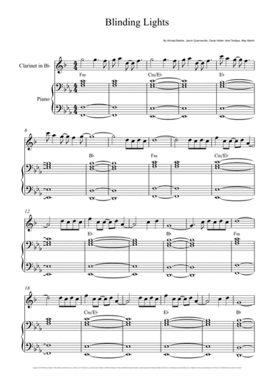 Blinding Lights (arr. André Laitano)