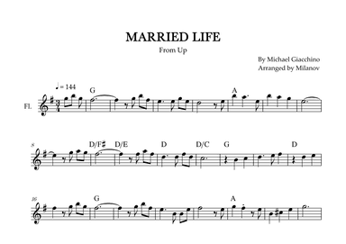 Married Life (arr. Milanov)