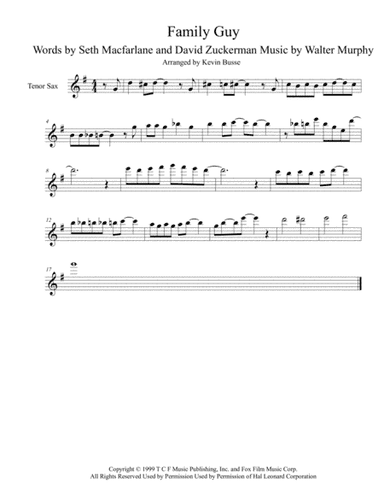 Theme From Family Guy (arr. Kevin Busse)