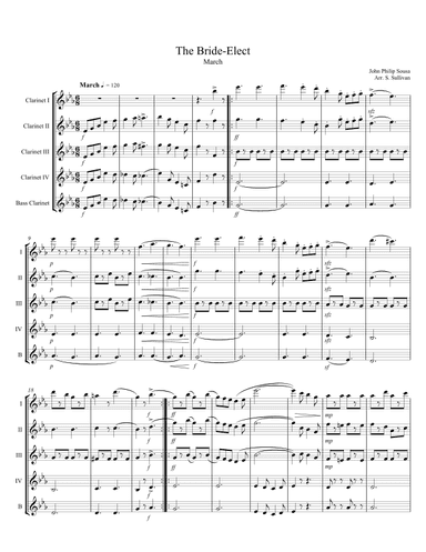 The Bride-Elect (arr. Sean Sullivan)
