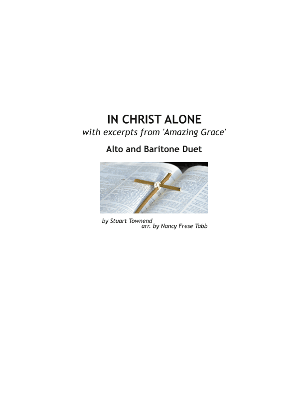 In Christ Alone (arr. Nancy Frese Tabb)