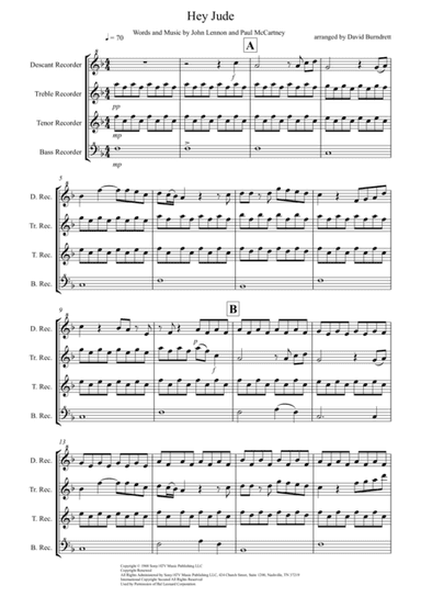 Hey Jude (arr. David Burndrett)