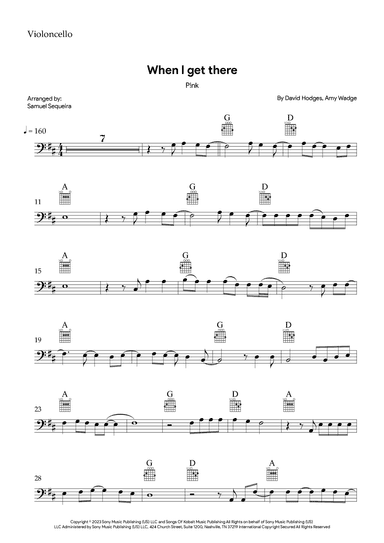 When I Get There (arr. Samuel Sequeira)