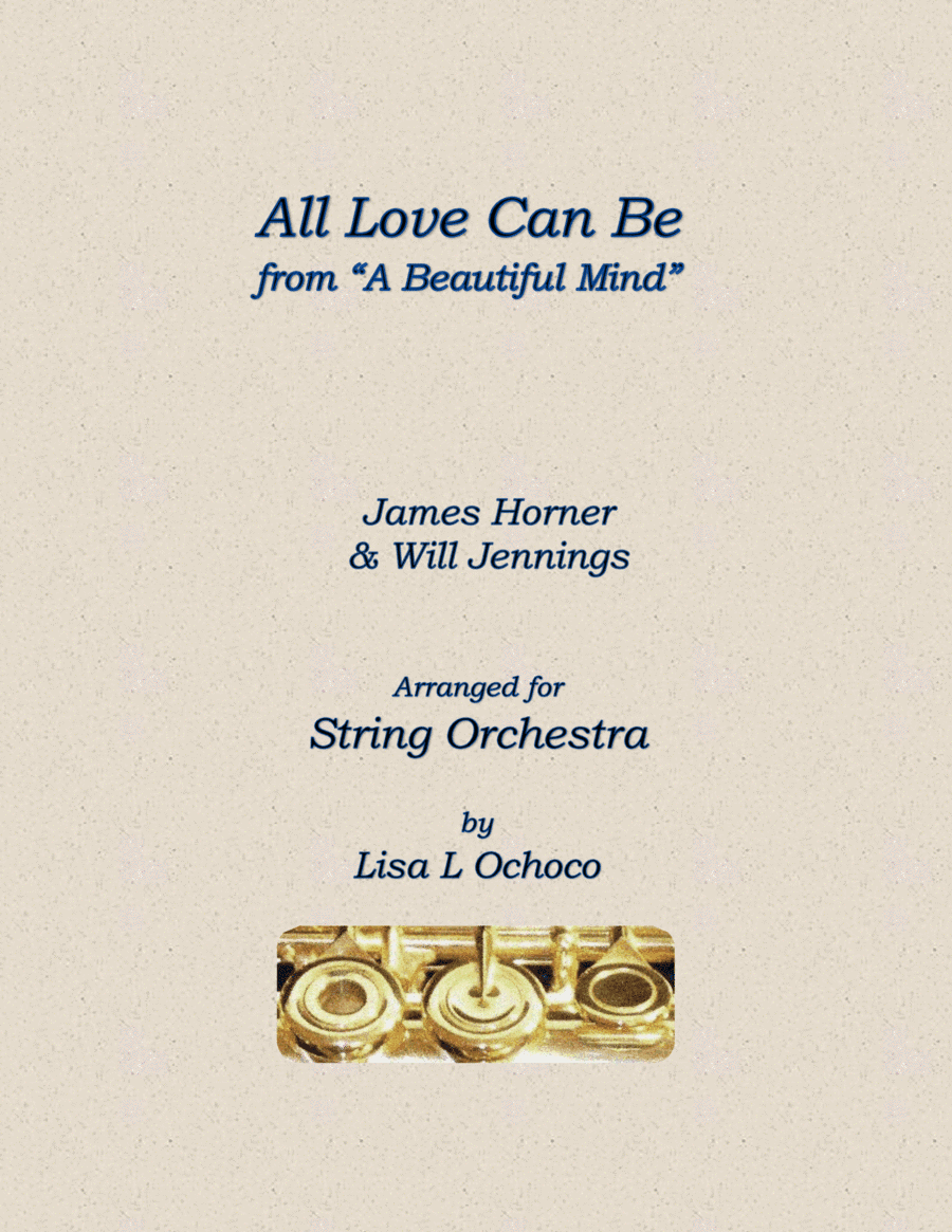 All Love Can Be (arr. Lisa L Ochoco)
