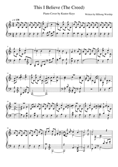 This I Believe (the Creed) (arr. Keator Keys)
