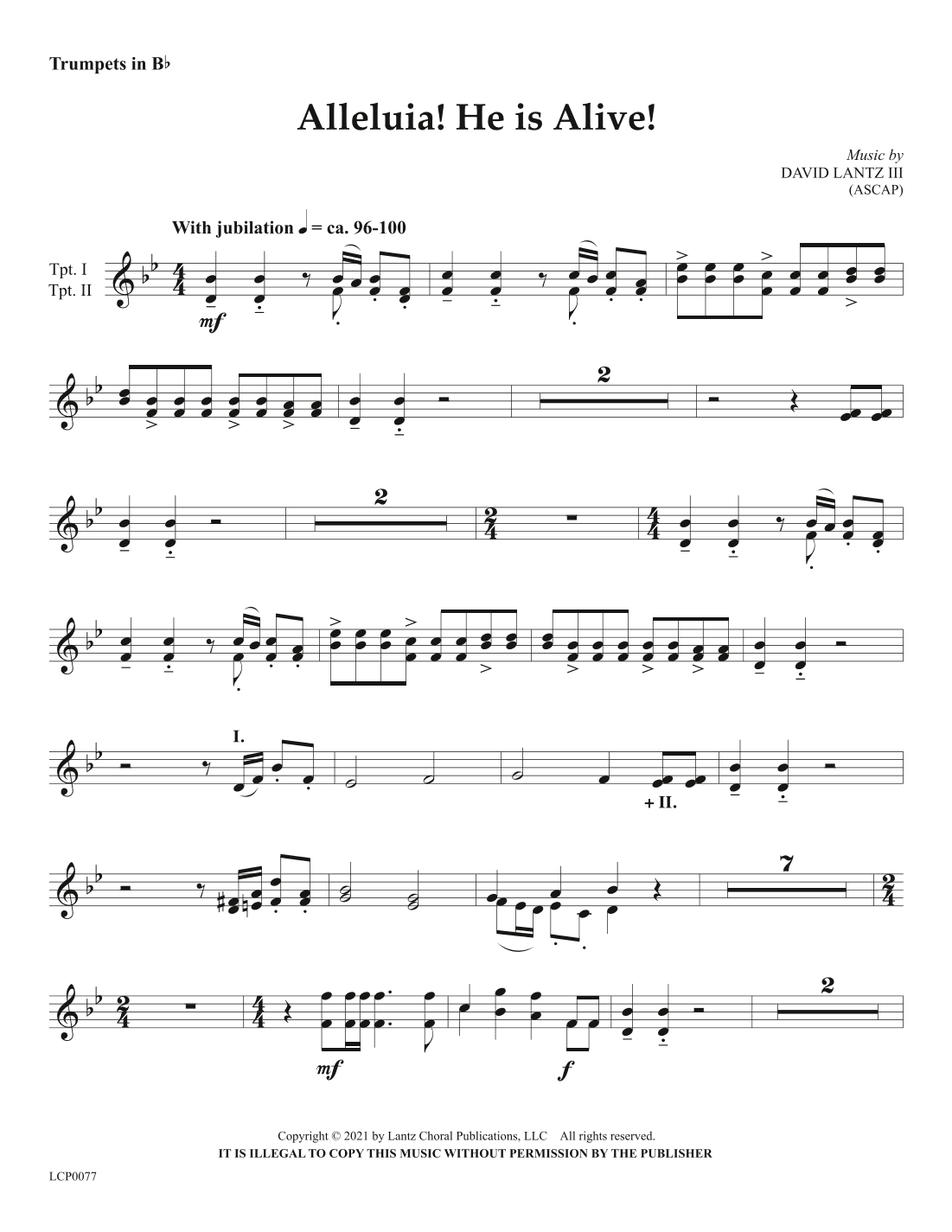 Alleluia! He is Alive!