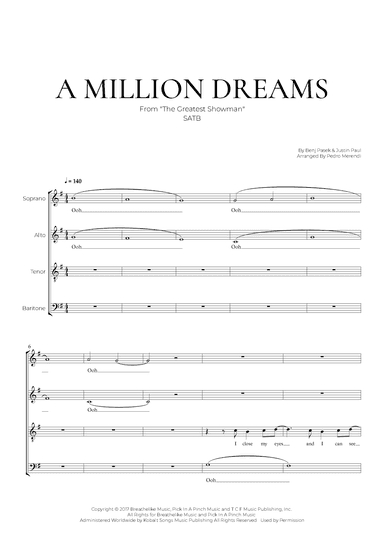 A Million Dreams (arr. Pedro Merendi)