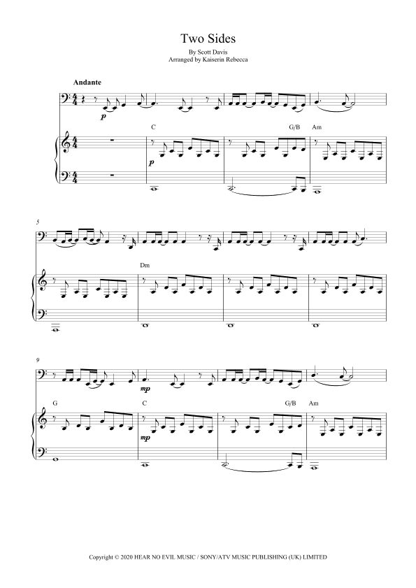 Two Sides (arr. Kaiserin Rebecca)