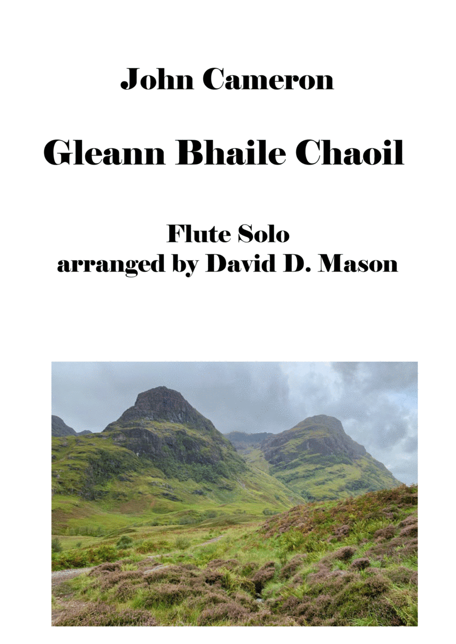 Gleann Bhaile Chaoil (arr. David D. Mason)