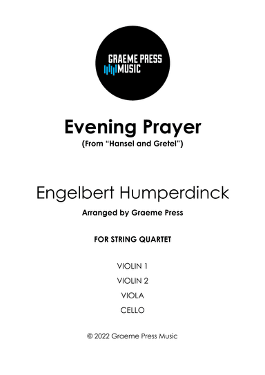 Evening Prayer (from Hansel and Gretel) (arr. Graeme Press)