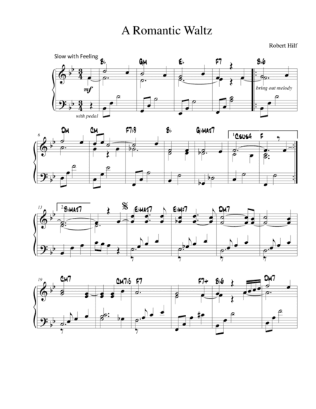 A ROMANTIC WALTZ