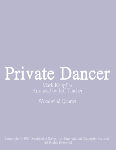 Private Dancer (arr. Jeff Tincher)