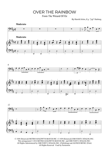 Over The Rainbow (arr. Alex Nunes Rodrigues)