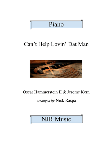 Can't Help Lovin' Dat Man (arr. NJR Music)