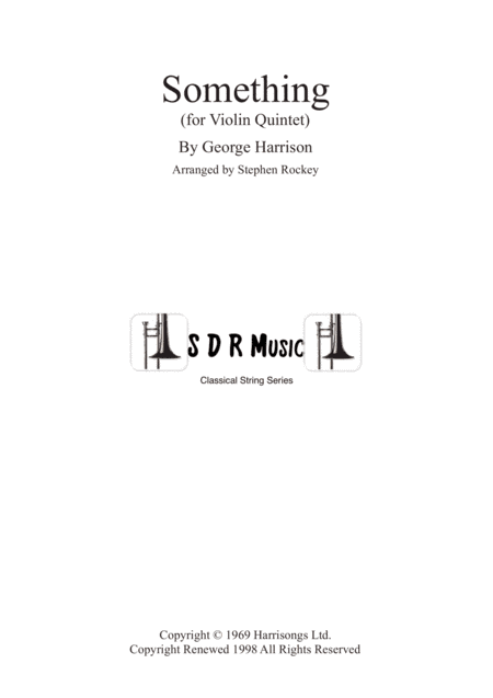 Something (arr. Stephen Rockey)