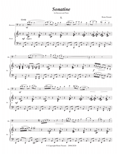 Sonatine for Bassoon and Piano