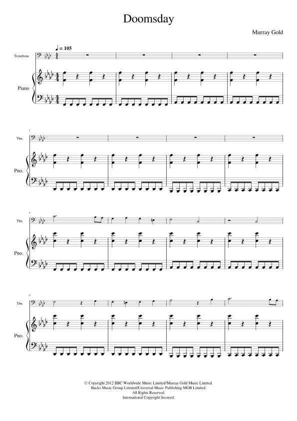 Doomsday (arr. Dan Wattis)