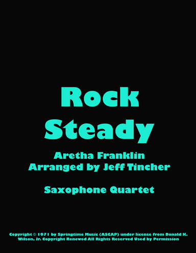 Rock Steady (arr. Jeff Tincher)