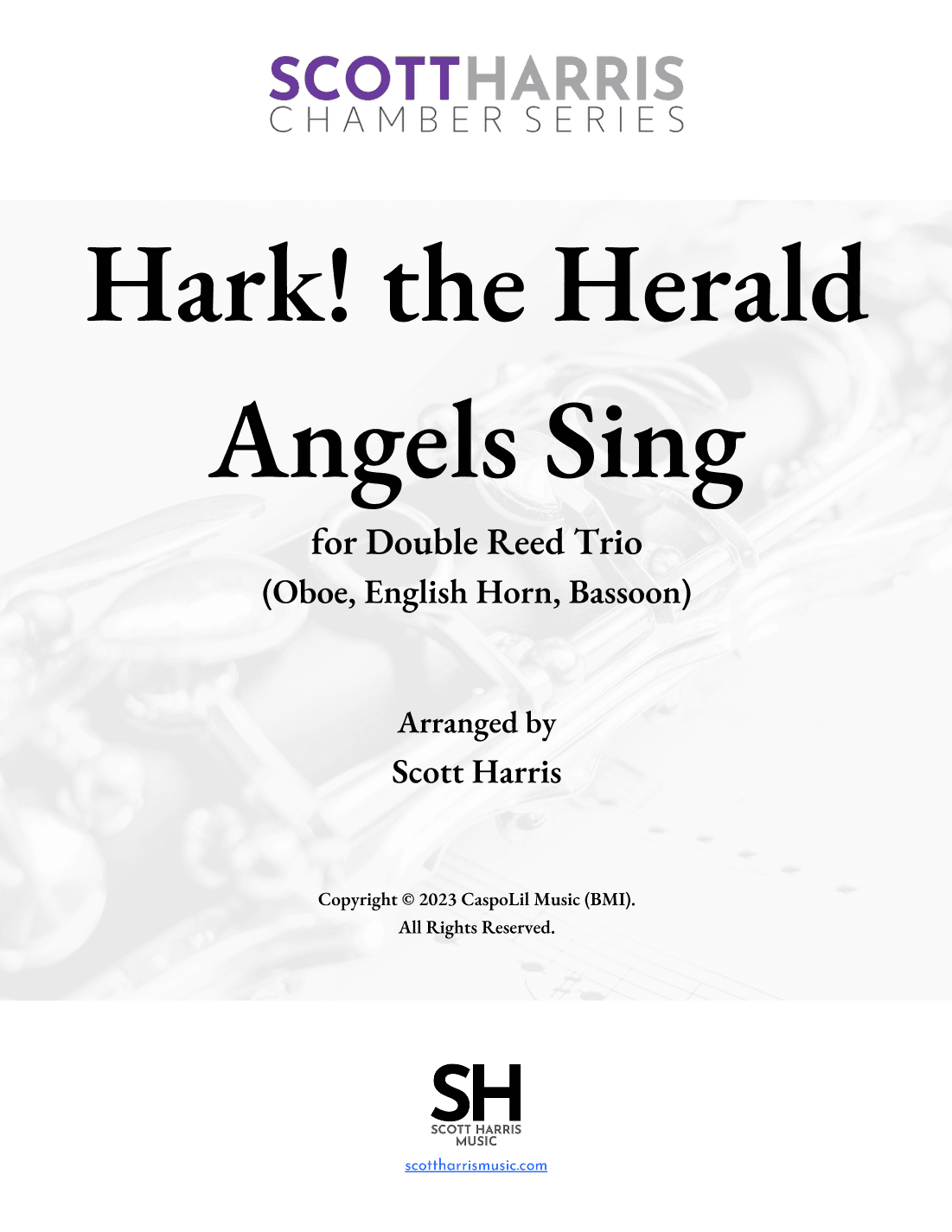Hark! the Herald Angels Sing (for Double Reed Trio) (arr. Scott Harris)
