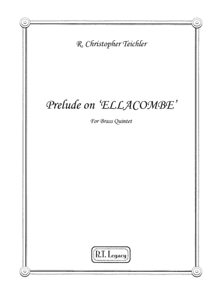 Prelude on ELLACOMBE (arr. R.T. Legacy)
