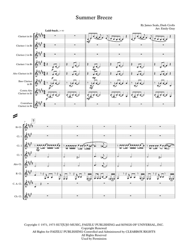 Summer Breeze (arr. Emily Gray)